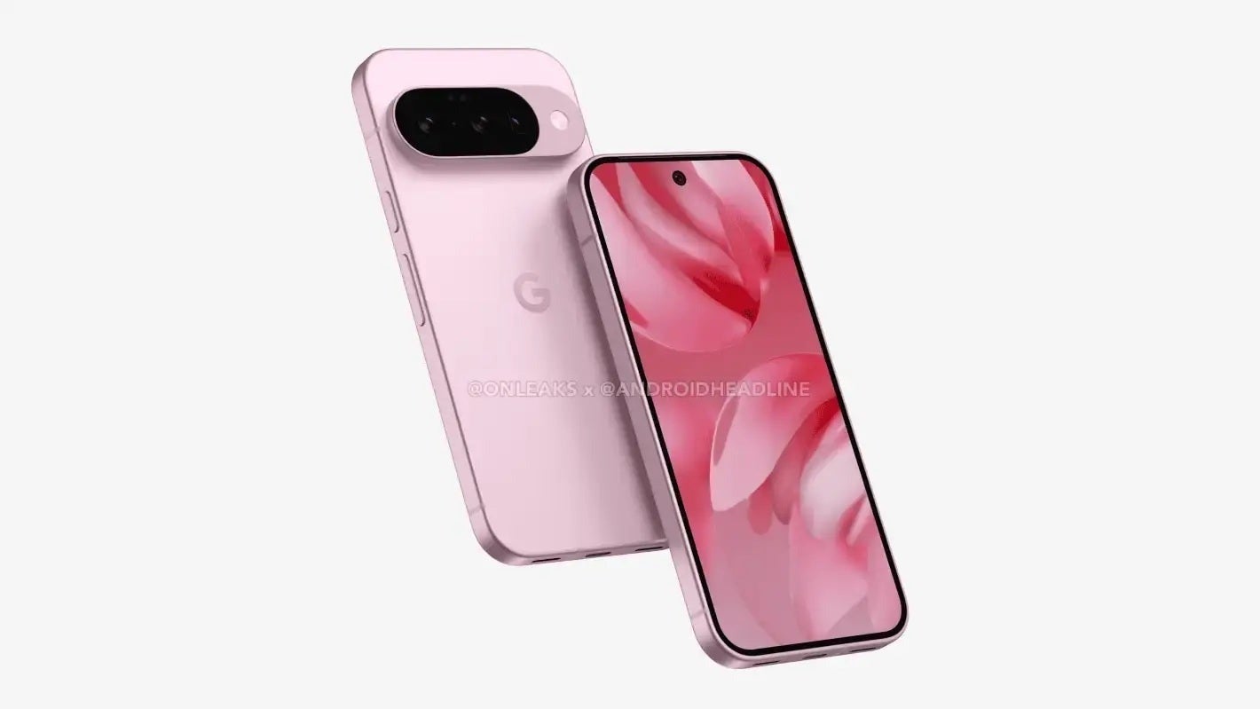 &quot;A render visualizing the expected Pixel 10 Pro design. | Image credit — OnLeaks and Android Headlines - Google’s new ad trolls iOS 26 and slips in a Pixel 10 reveal