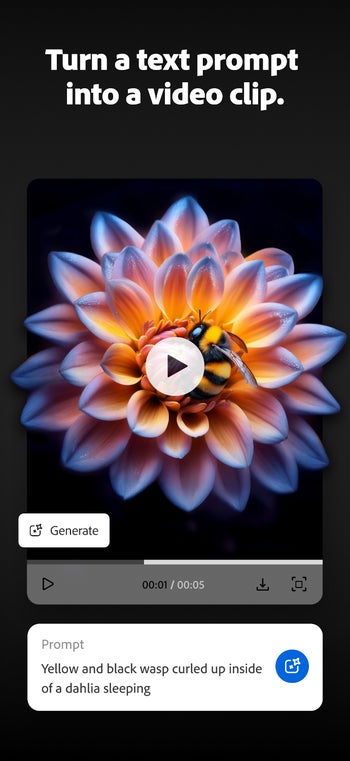 Adobe Firefly for mobile