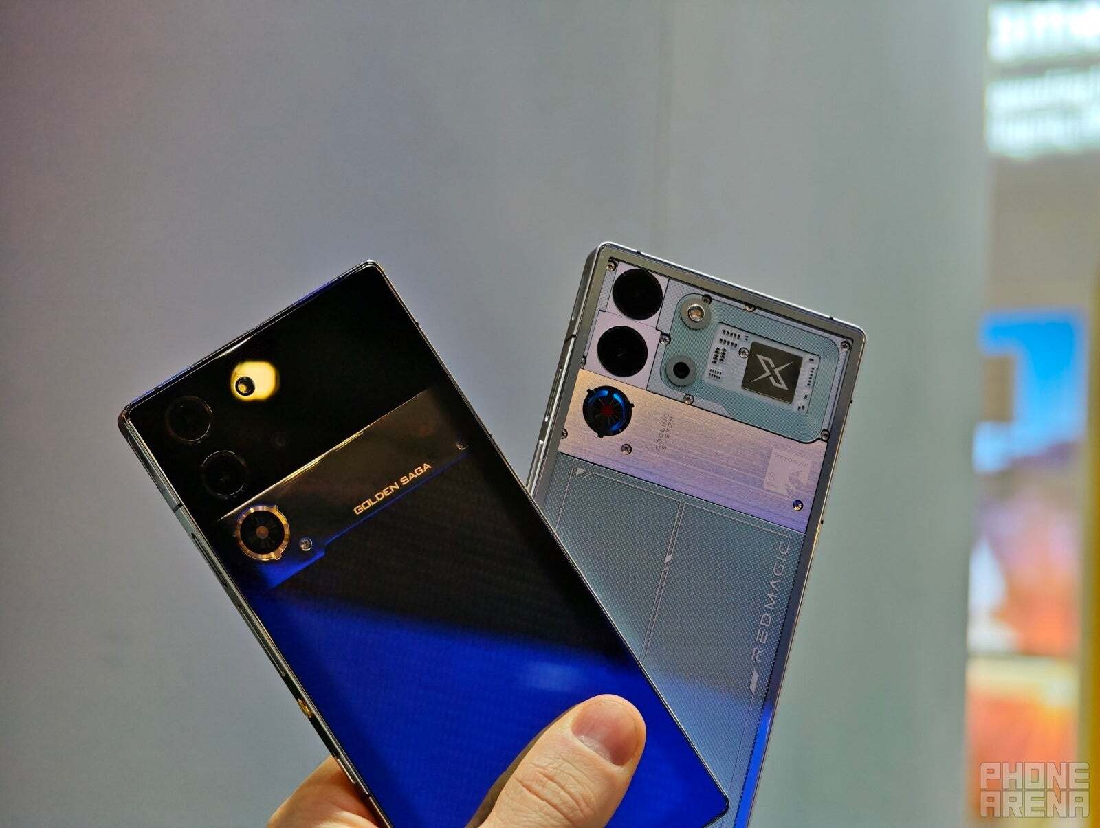 There's a 7,050 mAh battery inside the RedMagic 10 series | Image by PhoneArena - Samsung, Google and Apple are losing the battery race