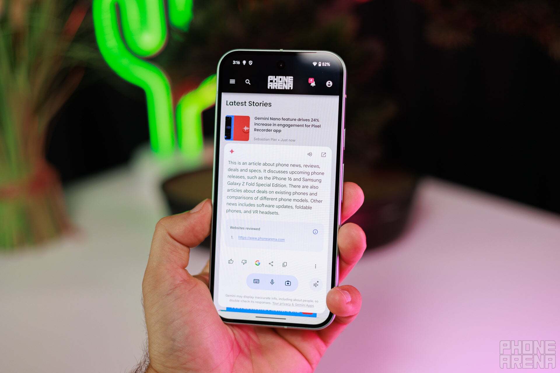 The Google Pixel 9. | Image credit – PhoneArena - Pixel 10 preview screw up: Google had one chance and it blew it