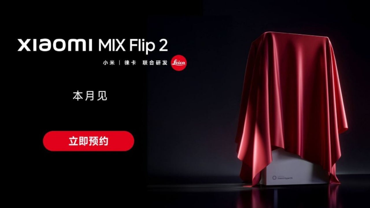 Xiaomi Mix Flip 2 teaser