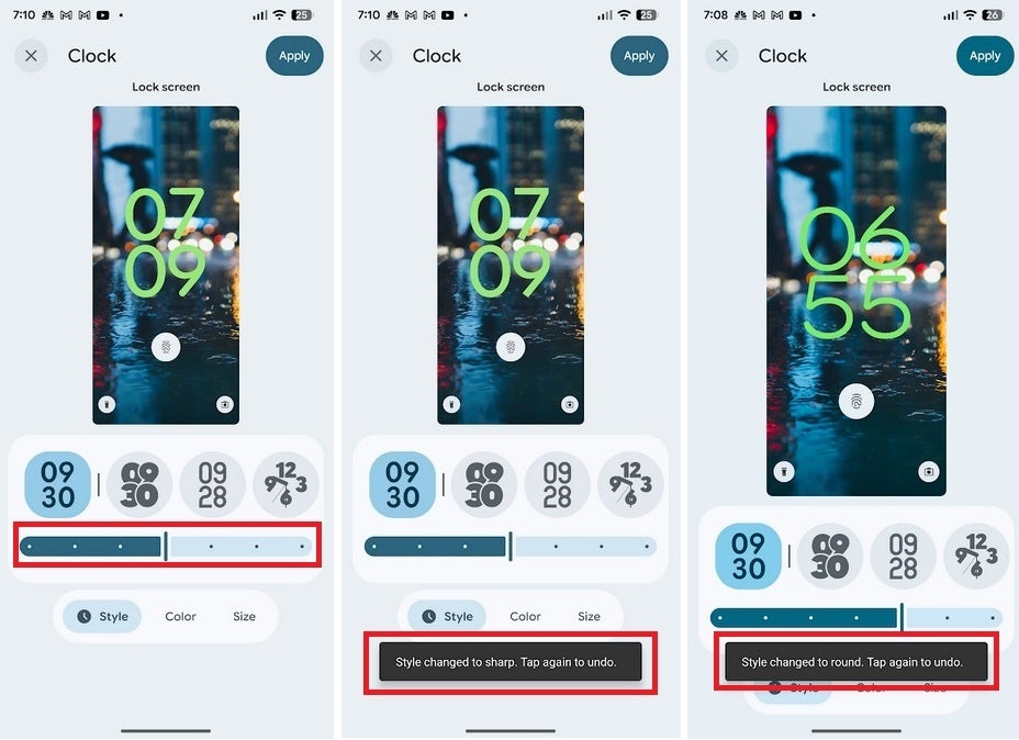 Android 16 QPR1 Beta includes hidden customization controls for lock screen clock.