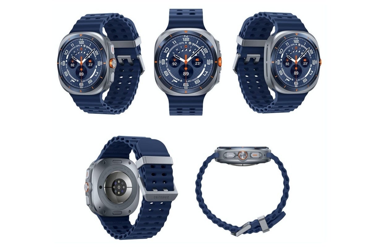 Leaked Samsung Galaxy Watch Ultra (2025) images