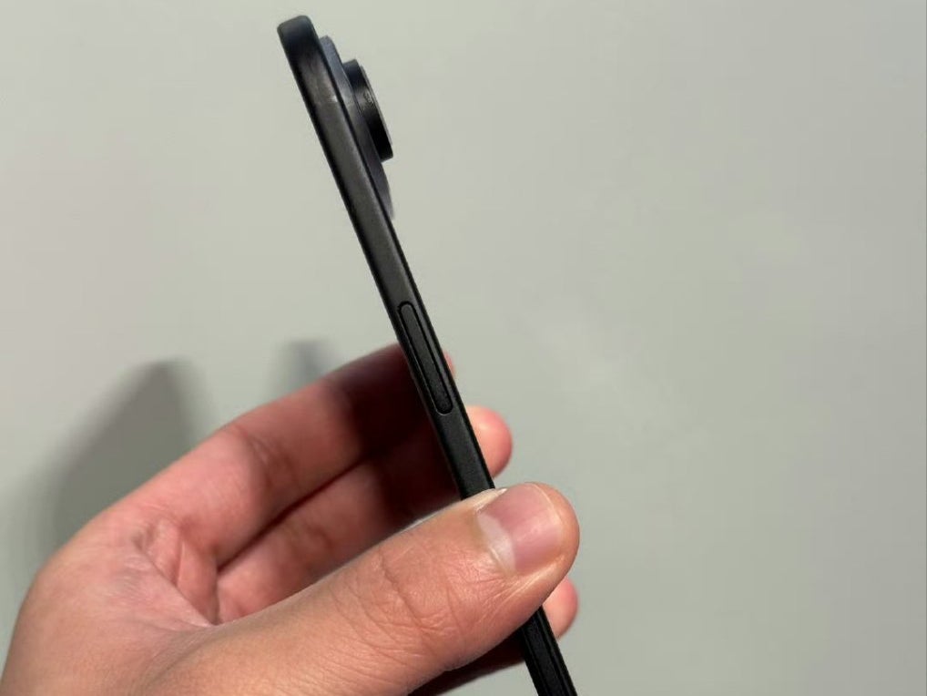 The iPhone 17 Air is too slim to pack much juice. | Image credit — Majin Bu - I think we can all see where the iPhone 17 Air is headed