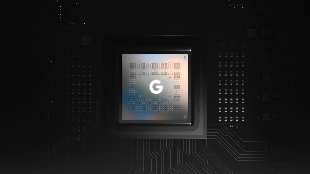 Google Tensor chipset concept image