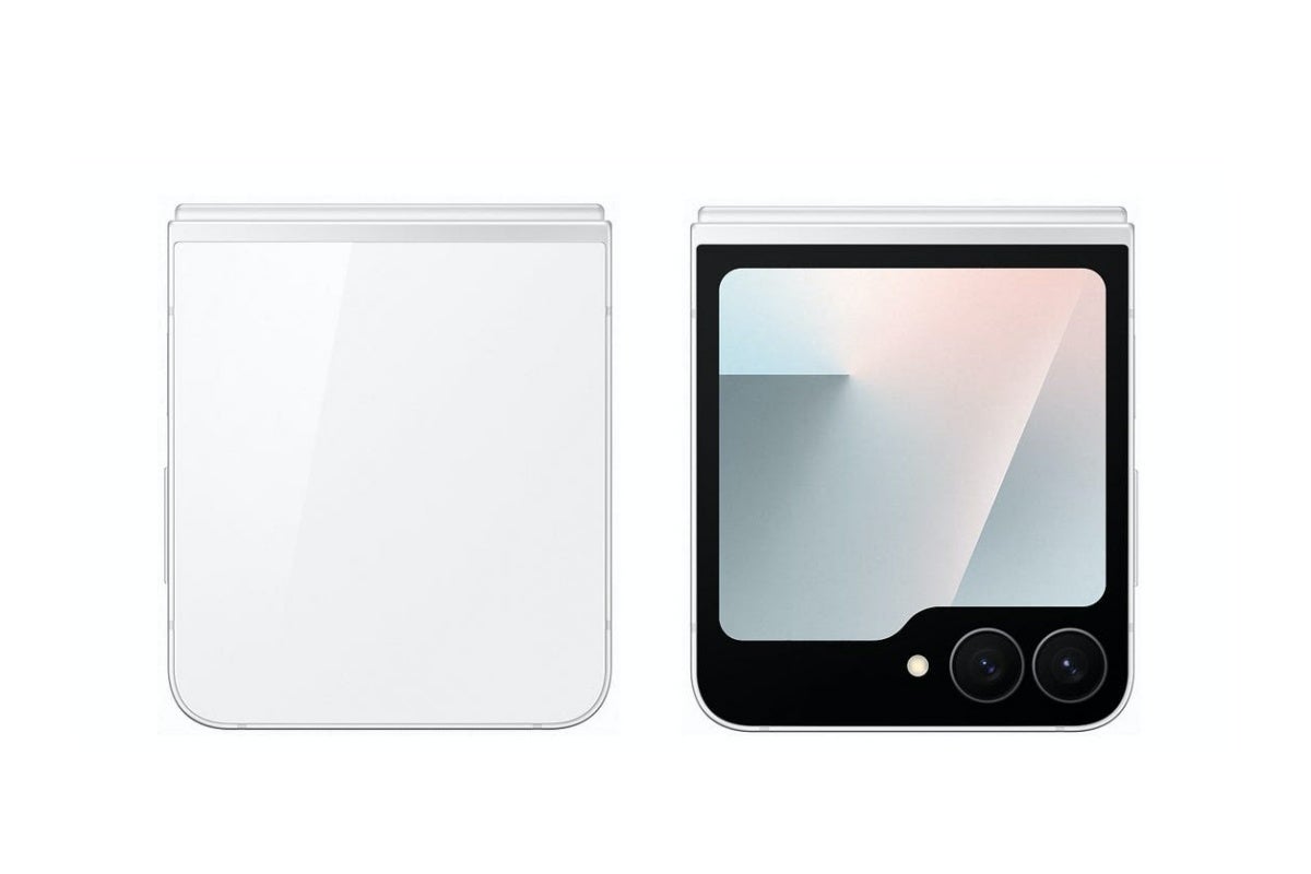 Samsung Galaxy Z Flip 7 FE cover screen and backplate