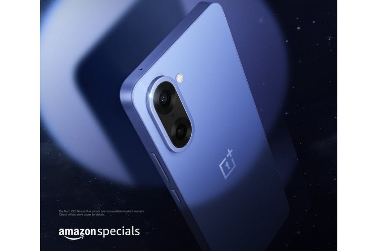 OnePlus Nord CE5 in Nexus Blue color