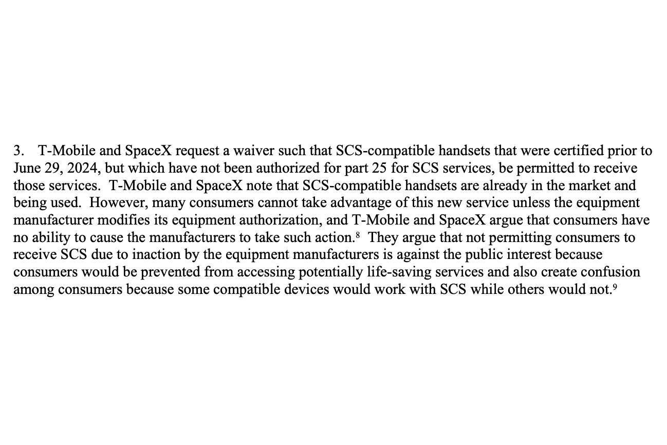 T-Mobile T-Satellite FCC eligible