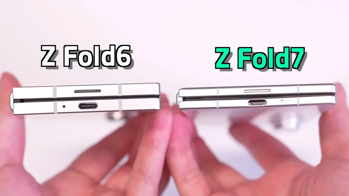 A look at a dummy unit of the upcoming Galaxy Z Fold 7. | Image credit – The Sinza - Galaxy Unpacked July 2025: How to watch and what to expect