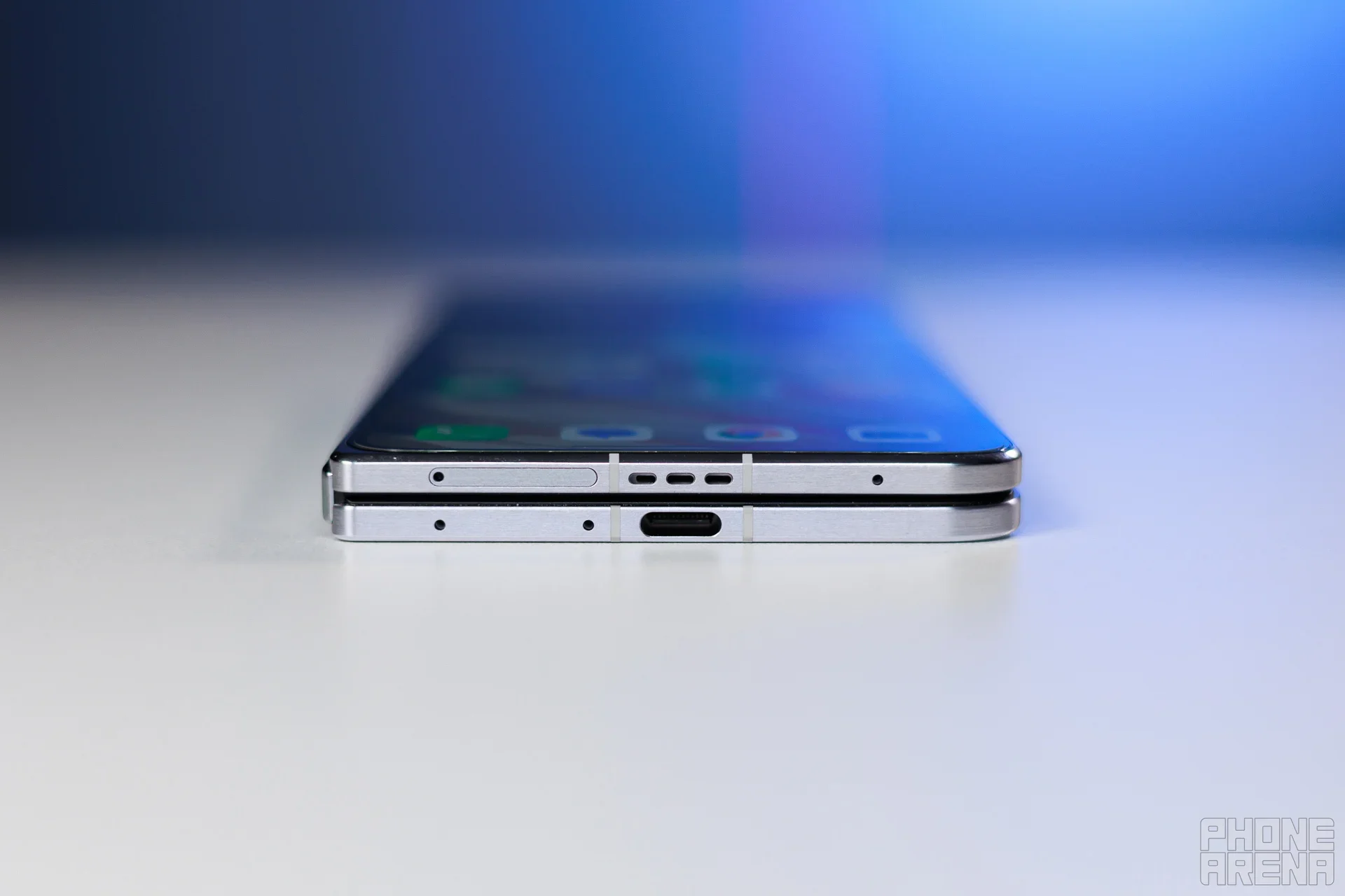 The Oppo Find N5. | Image by PhoneArena - The next king of foldables might materialize at the very beginning of 2026