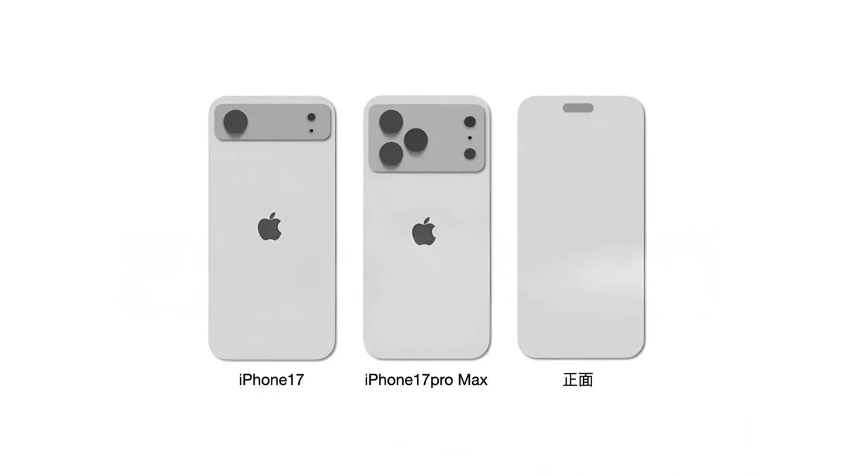 iPhone 17 renders | Image Credit — Majin Bu - Apple might redesign the iPhone 17’s front after all