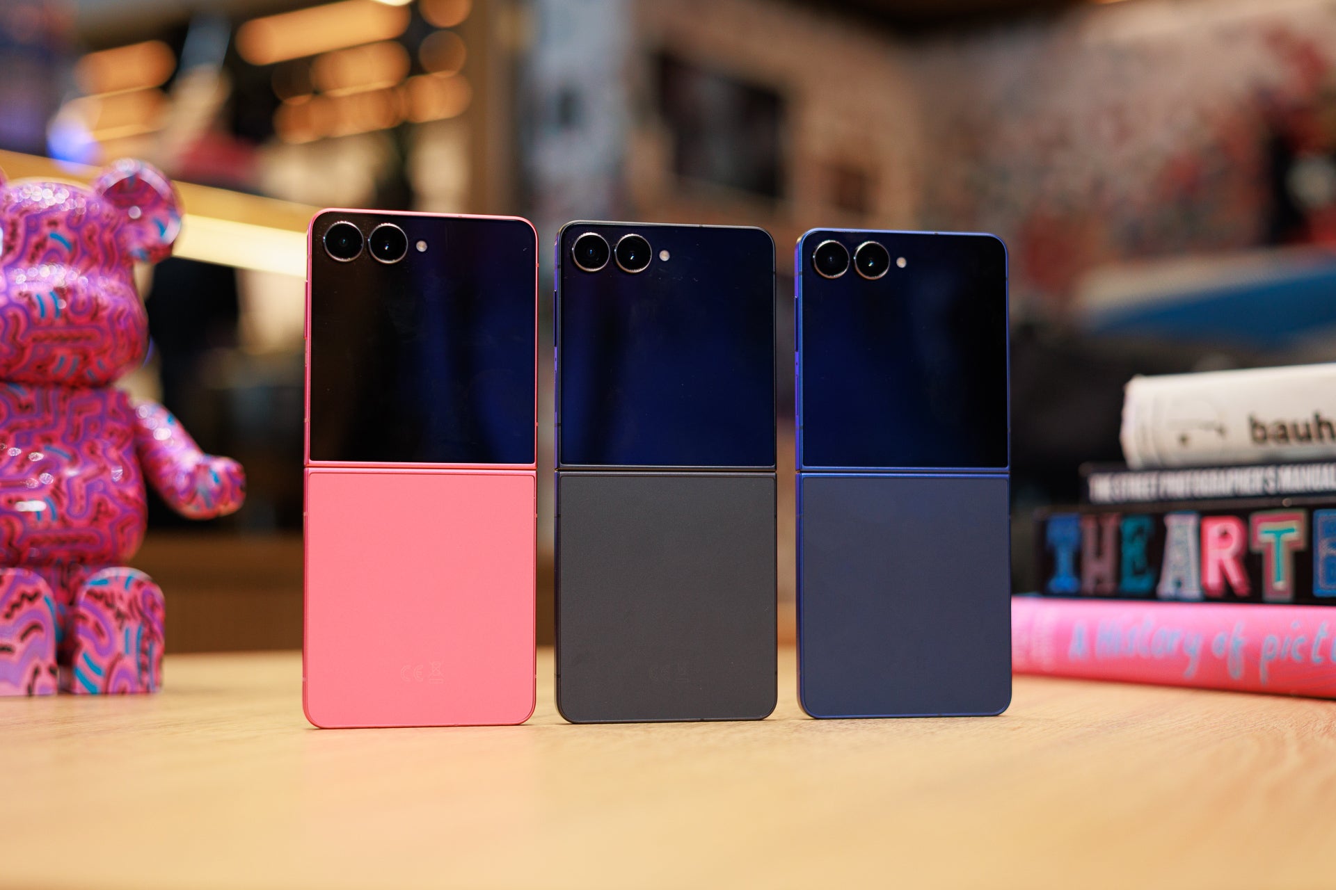 Z Flip 7. | Image Credit - PhoneArena - Galaxy Z Flip 7 arrives: bigger screens, thinner body, and ready to rule foldables