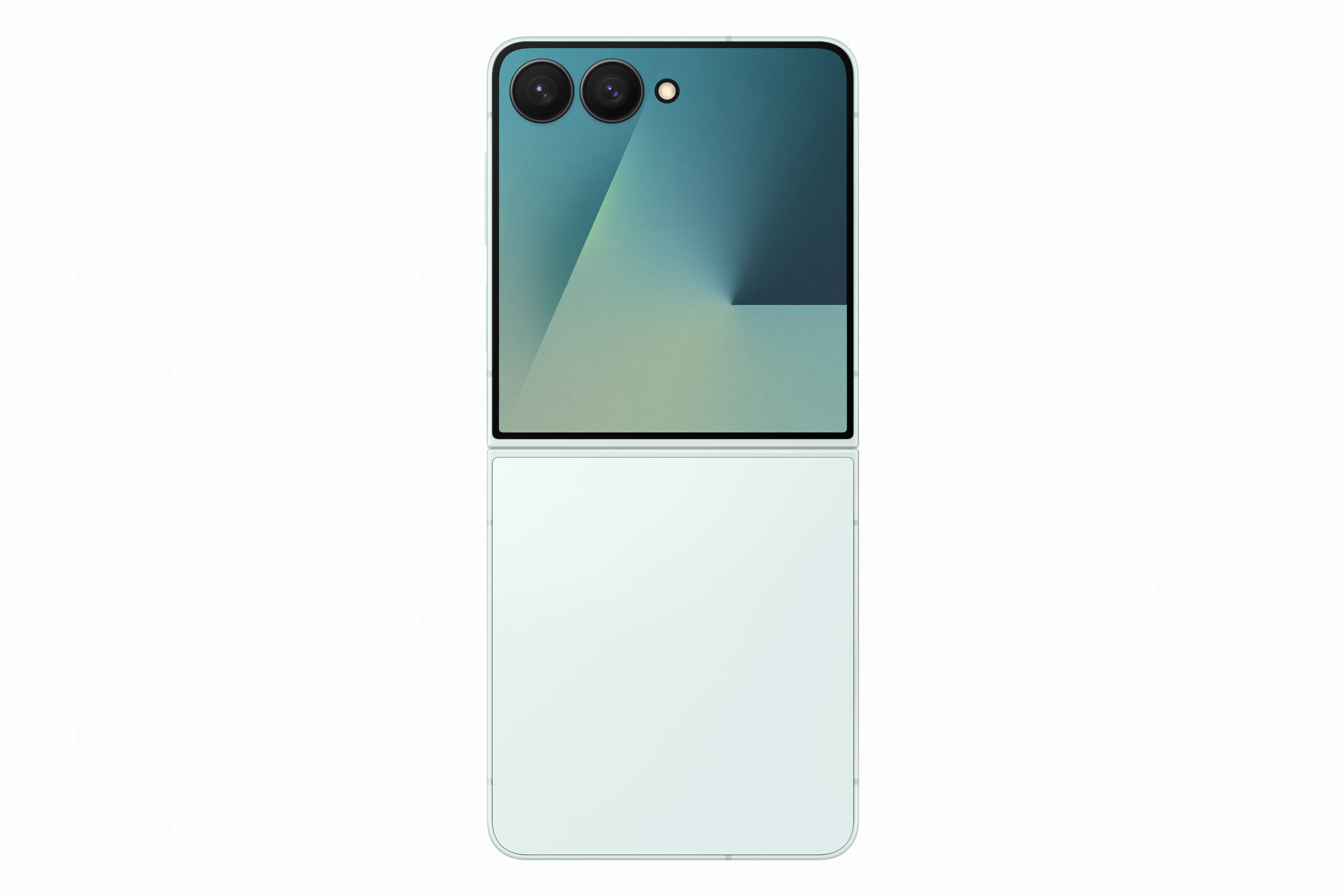 The Z Flip 7 in Mint. | Image Credit - Samsung - Galaxy Z Flip 7 colors: all the official hues