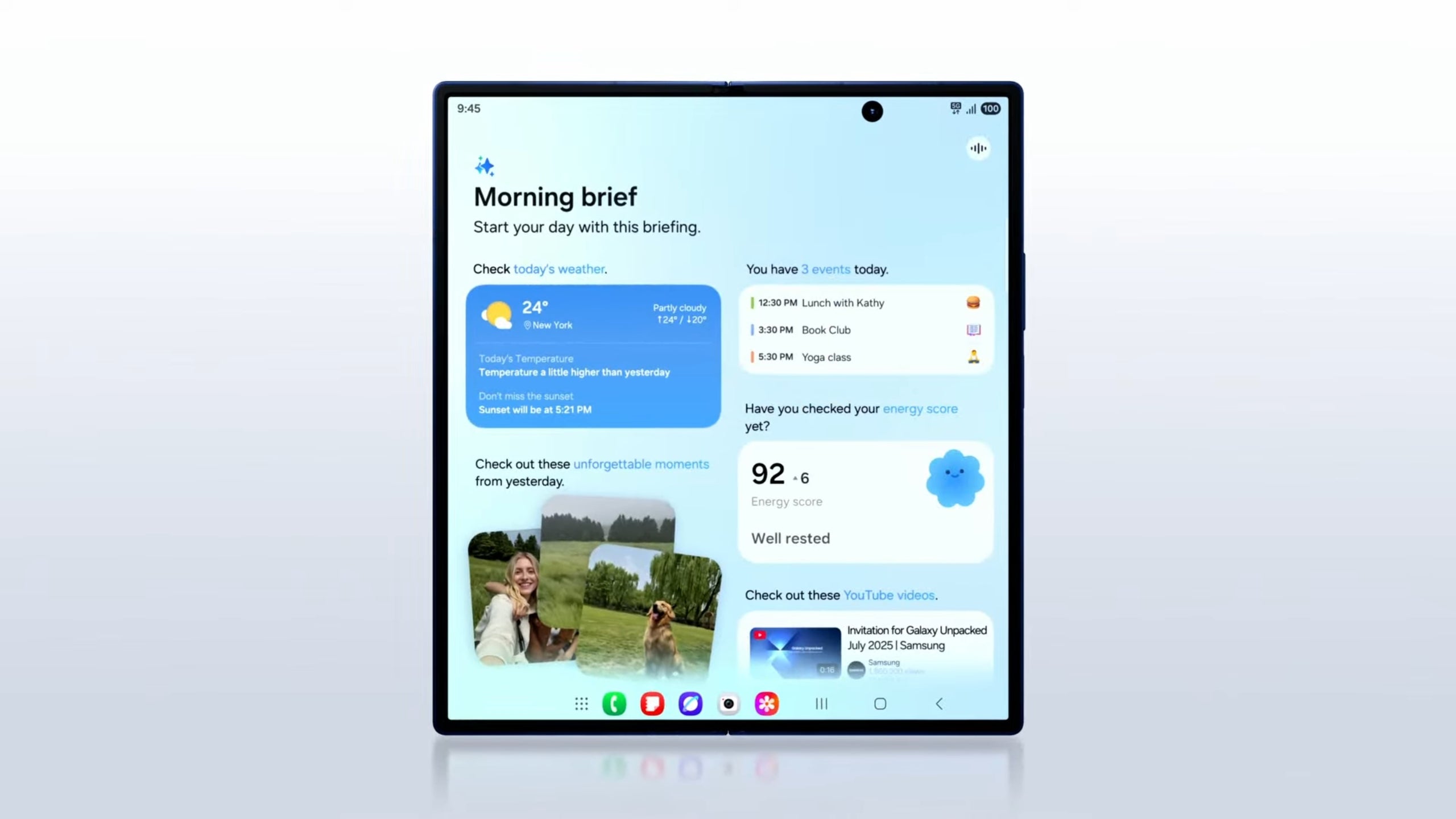 Now Brief gets even more personalized. | Image credit – Samsung - One UI 8 keeps it simple and that&#039;s the best part