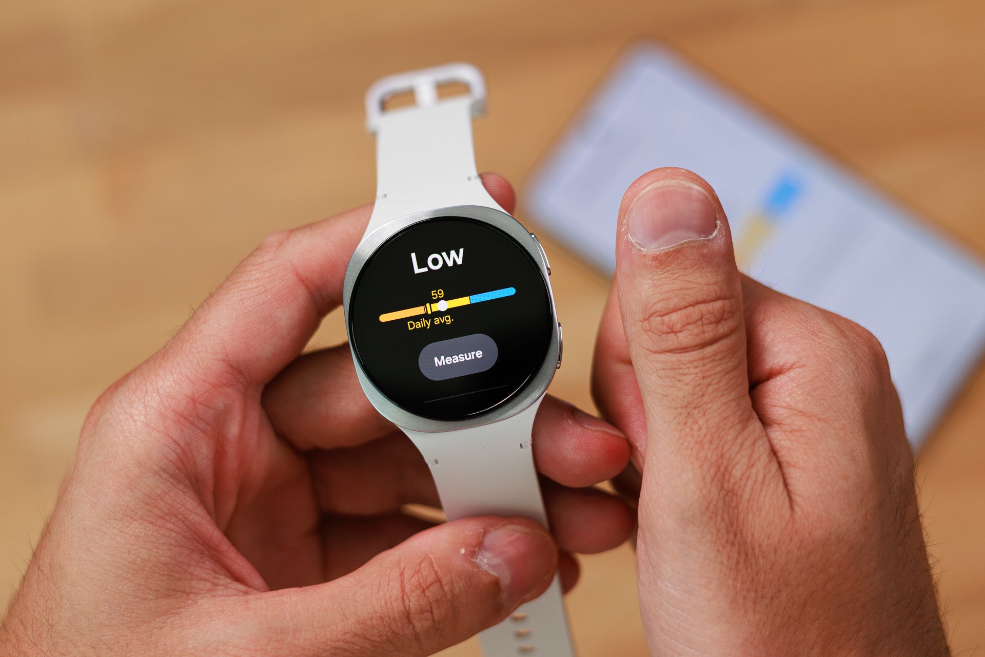 I guess I should eat more veggies | Image by PhoneArena - Galaxy Watch 8&#039;s best feature is a scientifically proven longevity marker