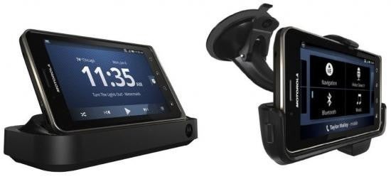 Amazon now has listed the desktop dock (L) and the car dock (R) for the Motorola DROID Bionic - Motorola DROID Bionic desktop dock and car dock show up on Amazon