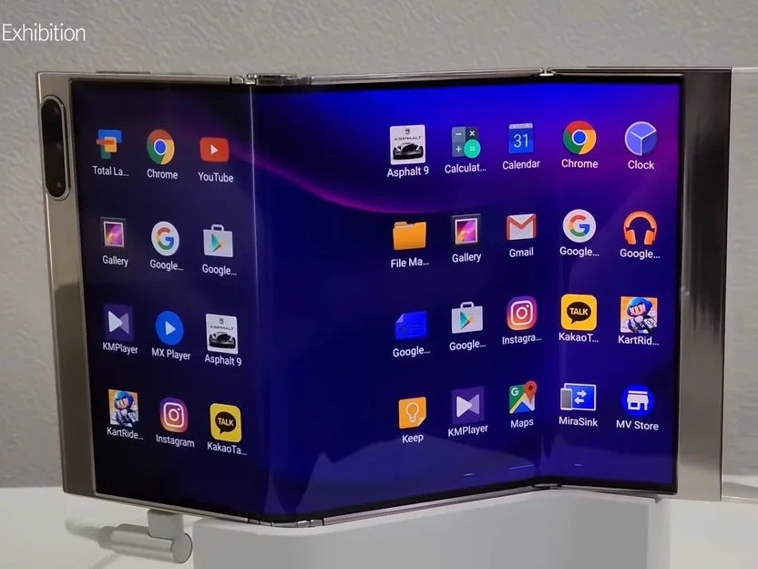 A prototype display shown off in 2021. | Image credit — Samsung - Come on, Samsung! Don’t give up on the tri-fold just yet