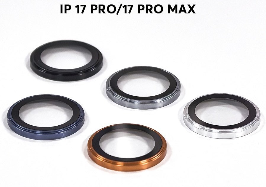 Camera rings for the iPhone 17 Pro. | Image credit — Sonny Dickson - Leaked orange iPhone 17 Pro color feels like a breath of fresh air in new image