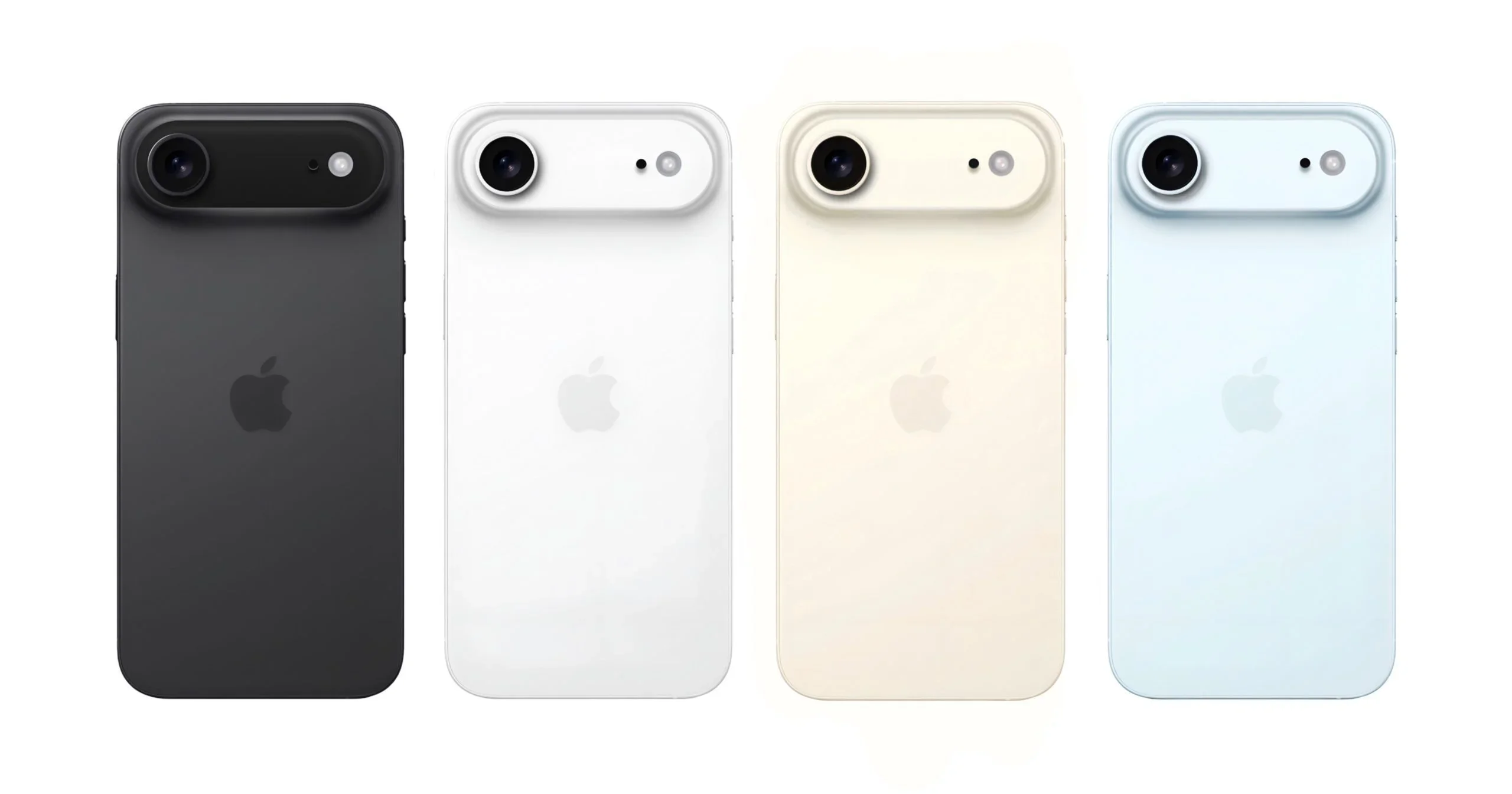 Possible iPhone 17 Air colors. | Image Credit - Majin Bu - iPhone 17 colors: All the expected shades