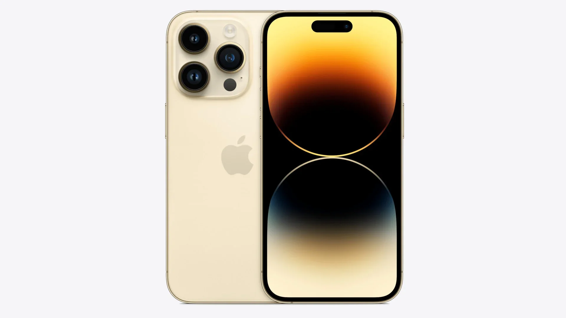 The iPhone 14 Pro in Gold for reference. | Image Credit - Apple - iPhone 17 colors: All the expected shades