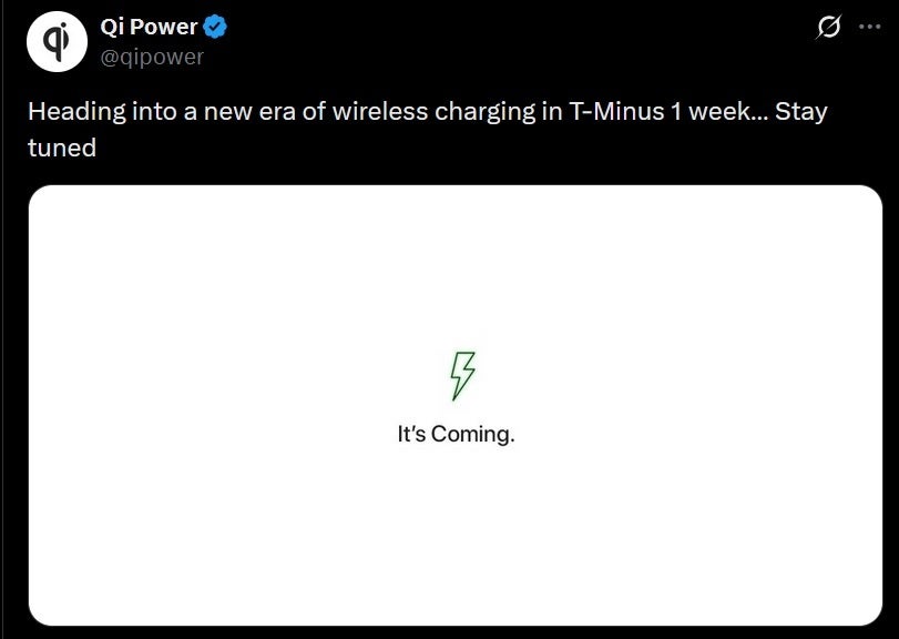 Tweet from the WPC teasing next week's announcement.