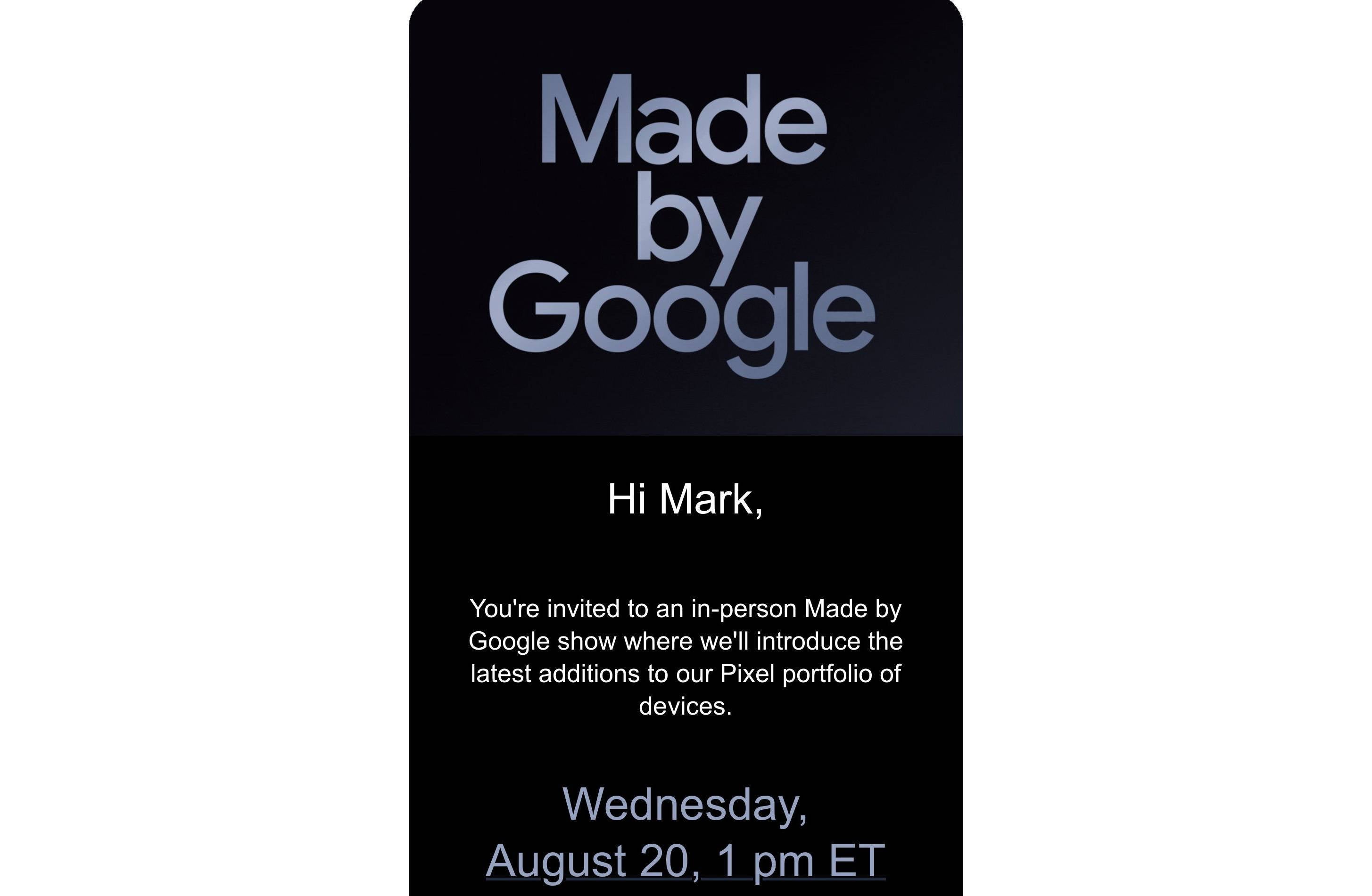 Pixel 10 event