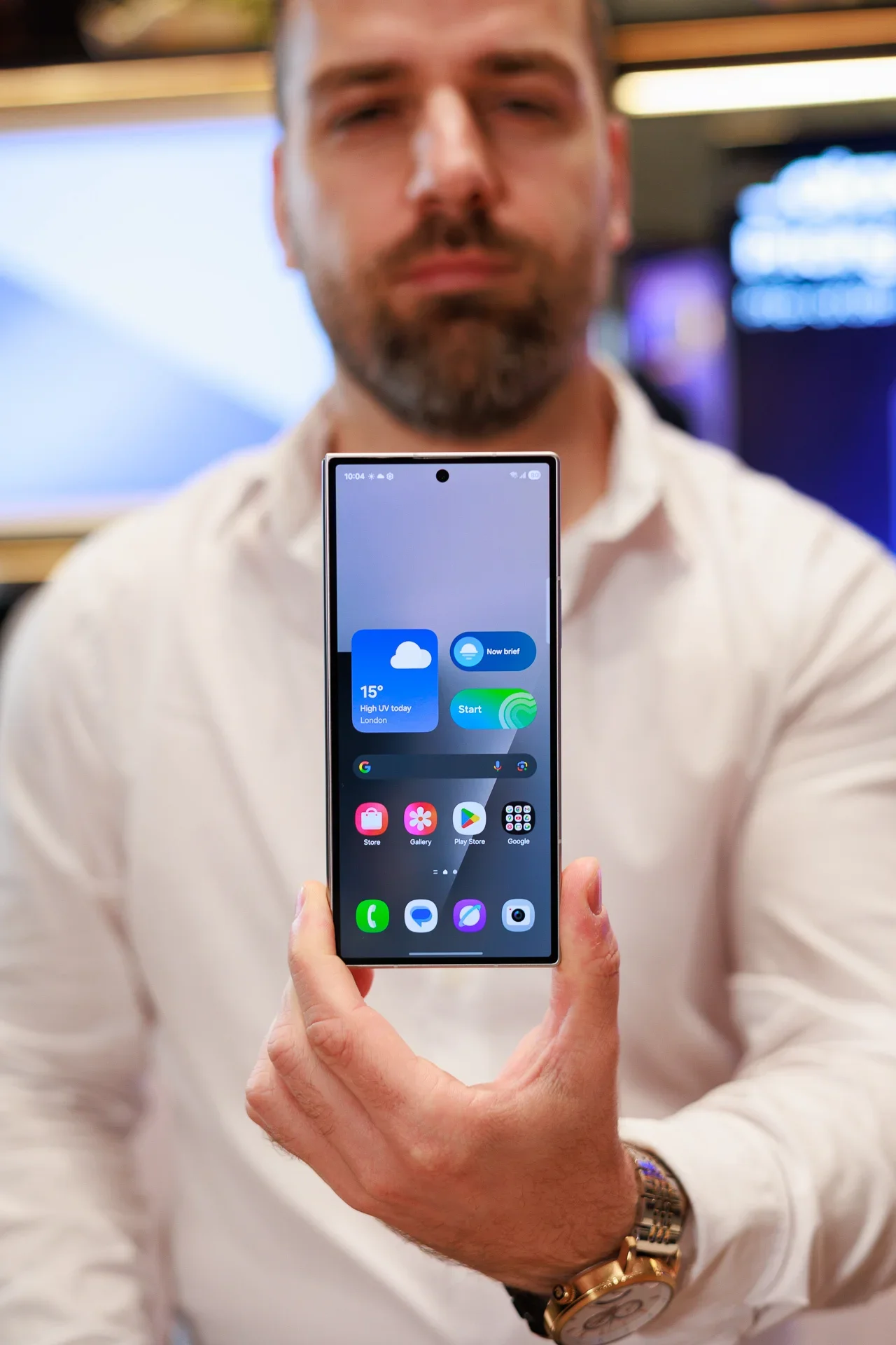 Image by PhoneArena - So, how thin would a Chinese foldable go with Samsung&#039;s abysmal battery?