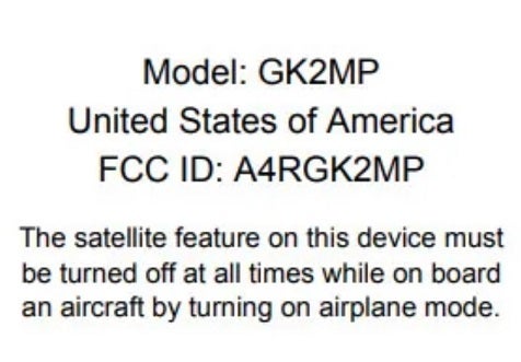 The FCC documentation included this helpful reminder to airline passengers who will be flying with a Pixel 10 series handset. | Image credit-FCC, Android Authority - FCC visit reveals what's missing from the base Pixel 10 model