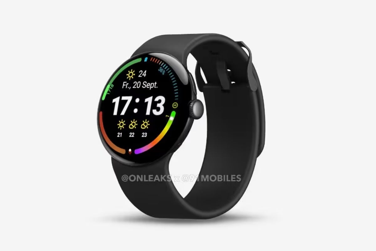 Leaked Google Pixel Watch 4 image