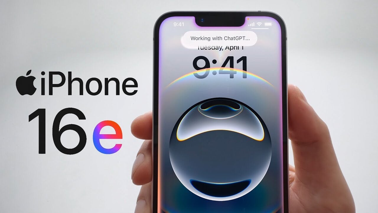 With the notch in front and a single camera in back, the iPhone 16e is unique among 2025 iPhone models. | Image credit-Unknown - When is an iPhone 16e not an iPhone 16e?