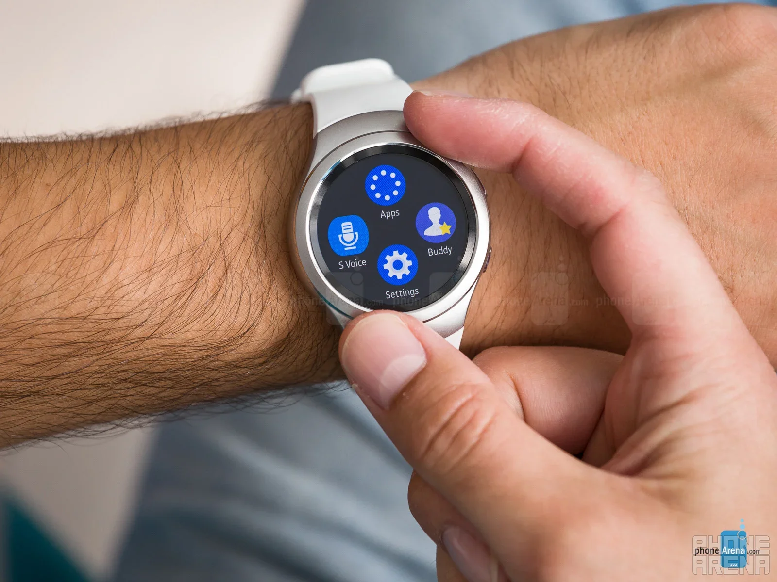 The first iteration of the rotating bezel in the Gear S2 | Image by PhoneArena - Galaxy Watch 8 Classic&#039;s rotating bezel: A feature I can live without