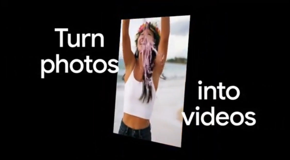 Now you can turn your photos into videos on Android and iOS. | Image credit-Google - Google introduces cool new AI powered features for the Photos app and YouTube Shorts