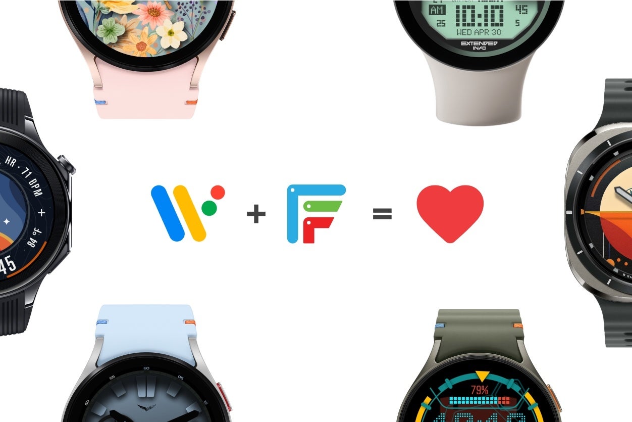 Image of Wear OS 6 and Facer working together
