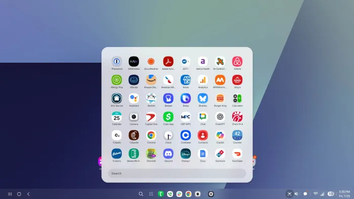 Samsung DeX differences between One UI 7 and One UI 8