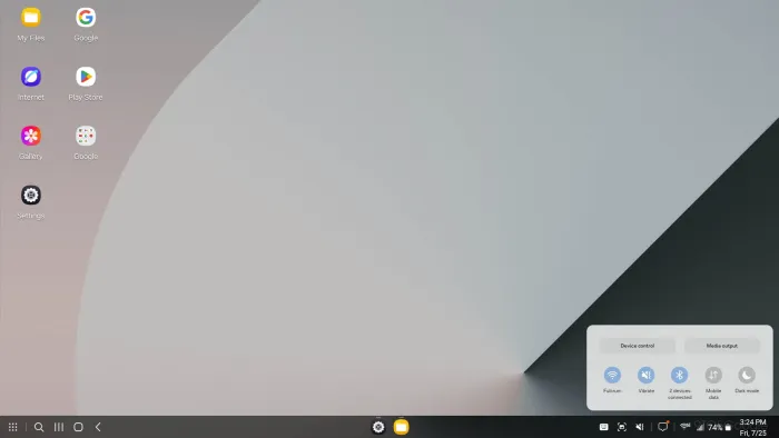 Samsung DeX differences between One UI 7 and One UI 8