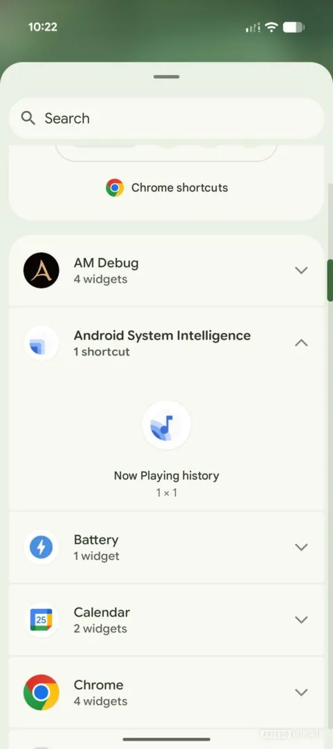 Screenshots of Now Playing on Pixel phones