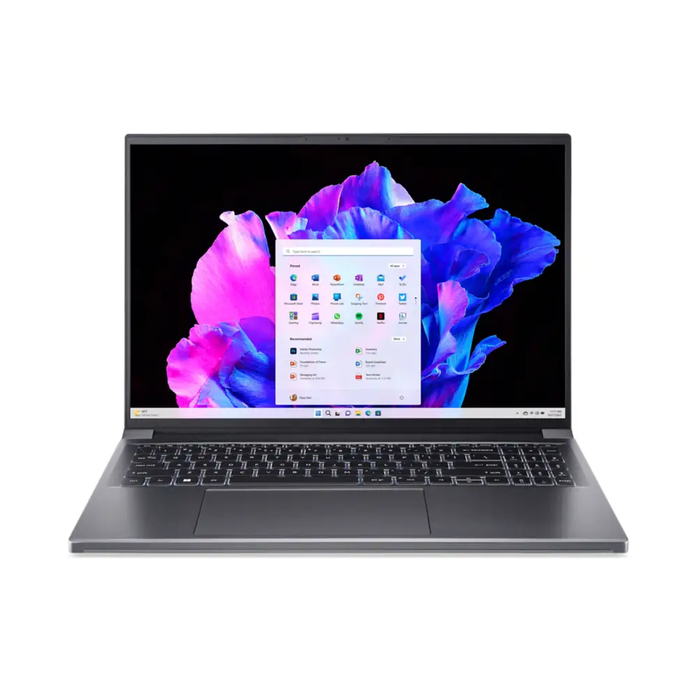 A laptop - Acer Swift X 16 (2025).