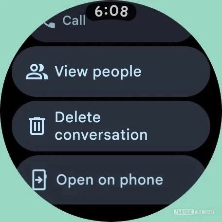 Google Messages is getting a bold new look on smartwatches