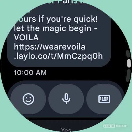 Google Messages is getting a bold new look on smartwatches