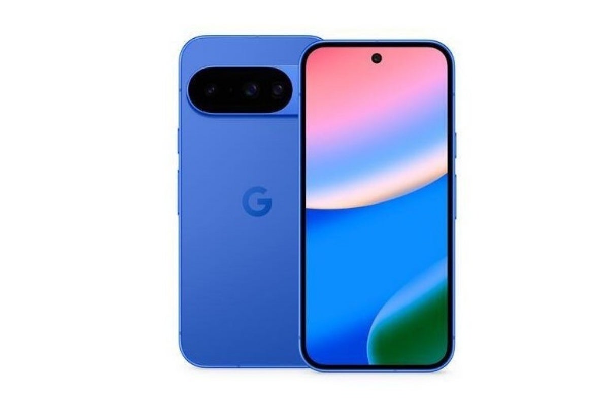Leaked Google Pixel 10 image in blue