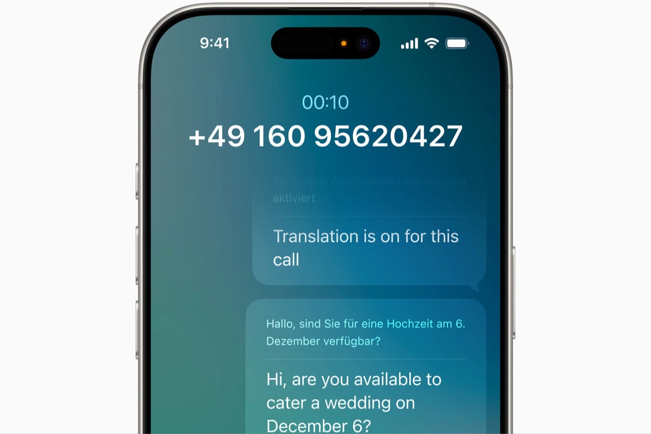 Live Translation is one of those features I’ve been a little jealous of Android users for. | Image by Apple - Not hyped about the iPhone 17? Same. But upgrading might still be worth it