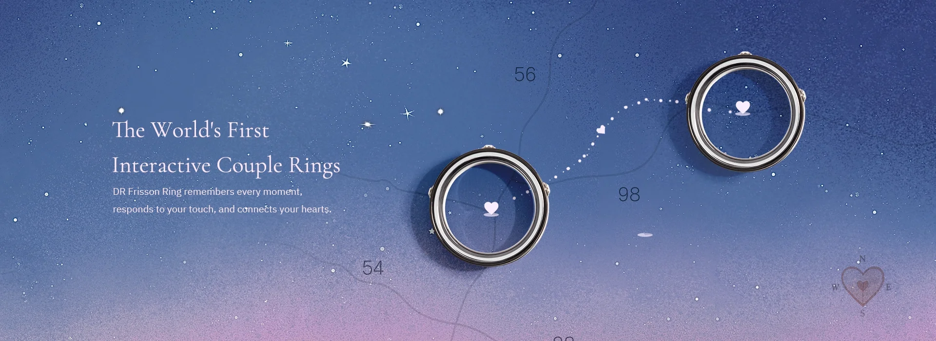 Image by Darry Rings - These are power rings for lovers, and they do vibrate – but it&#039;s for emotional presence