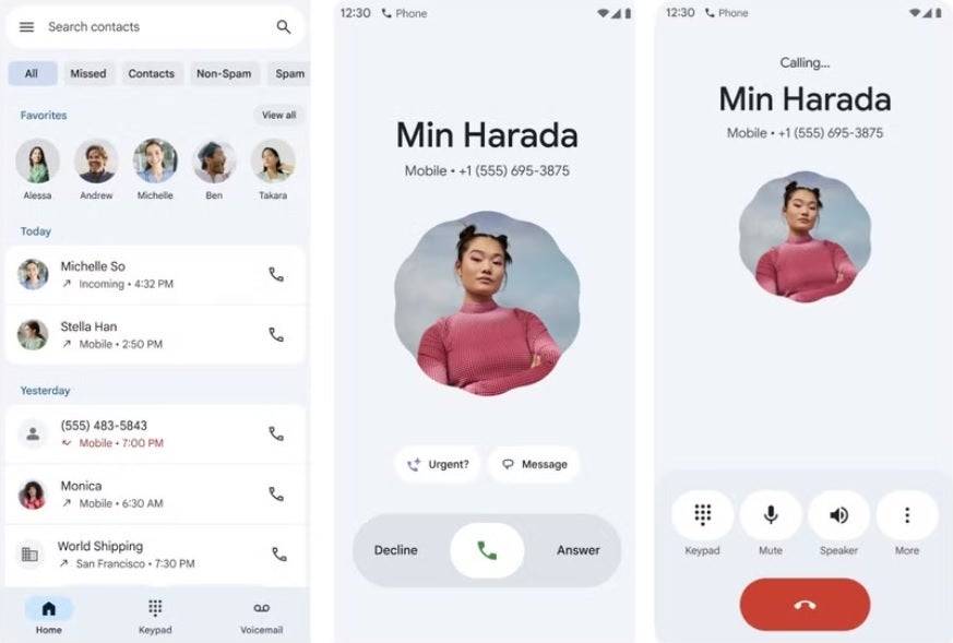 More changes to Phone by Google app for Android. - More changes introduced to the Phone by Google app
