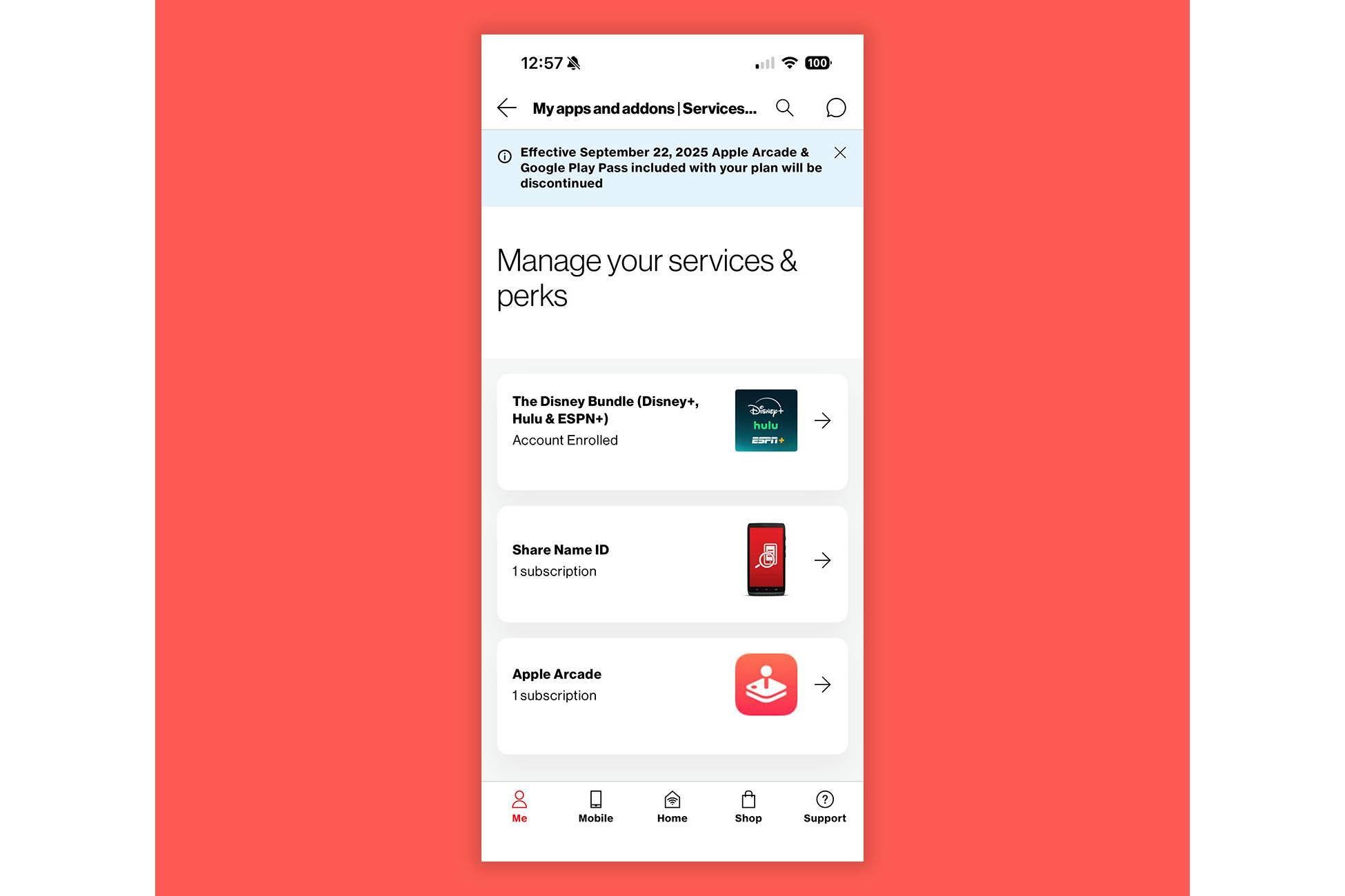 No more free&amp;nbsp;Apple Arcade, Google Play Pass for 5G Get More and 5G Play More customers. | Image Credit - Droid Life - New Verizon tactic might compel you to ditch your legacy plan