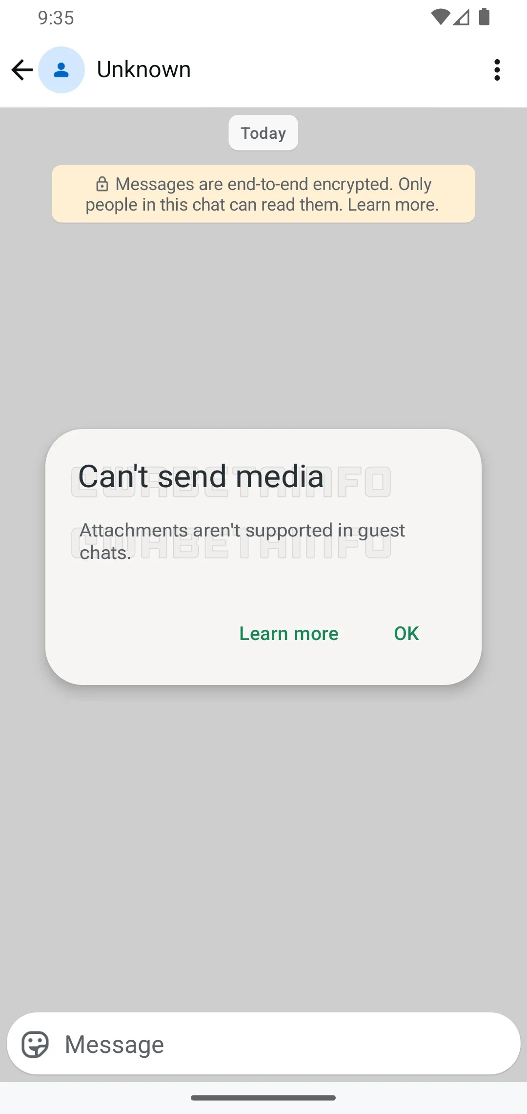 Guest chats might be coming soon. - WhatsApp might be about to get rid of... WhatsApp