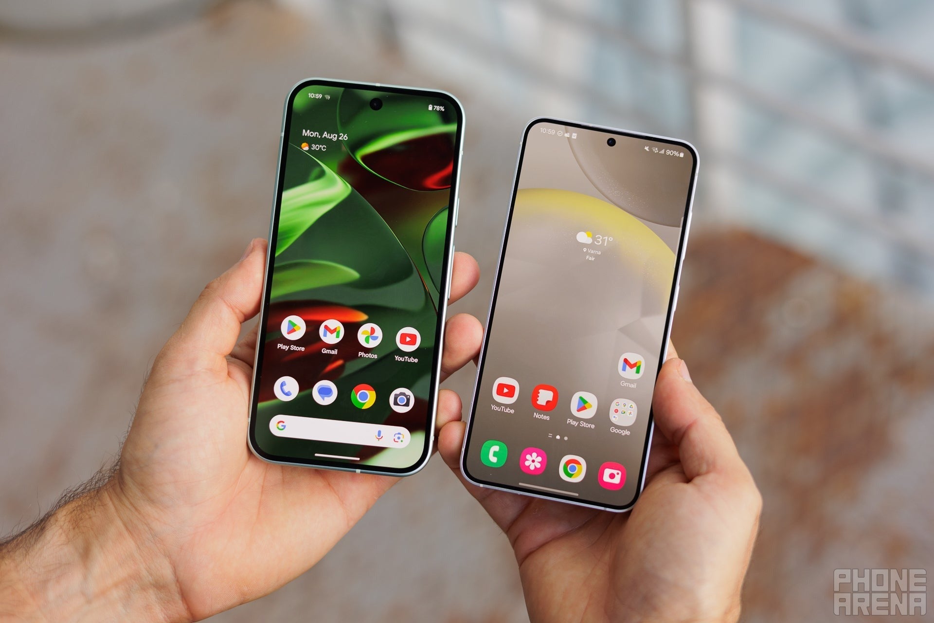 The Pixel won over Android users with comfort and consistency — now it’s coming for Apple’s crowd. | Image credit — PhoneArena - Pixel 10 Is Google’s best shot yet at winning over iPhone users — and Google knows that