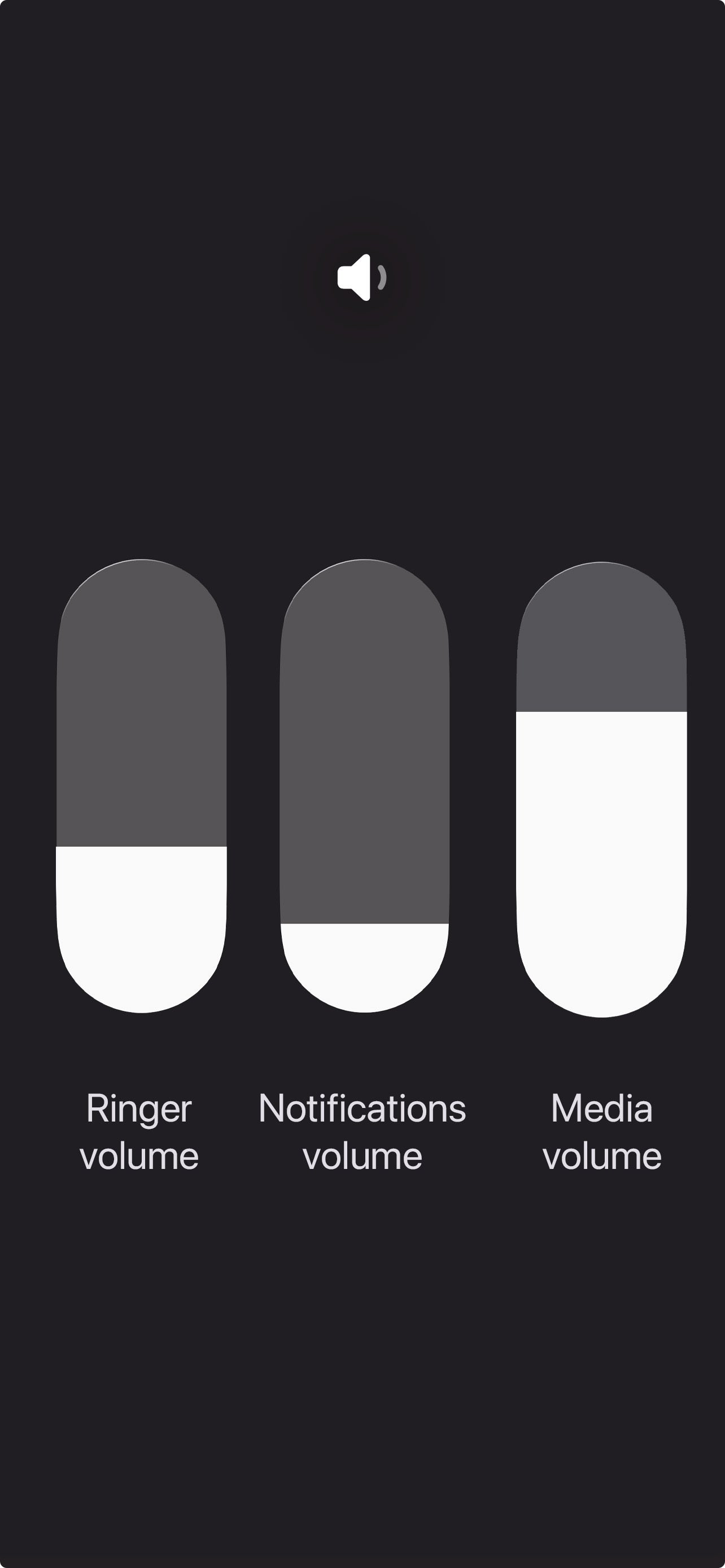 Apple, please consider adding separate volume controls to iOS - iPhone users can only dream of having this Android feature