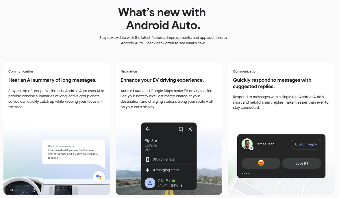 Image by Google - Yes, the redesign is bad. But have you tried using Android Auto without it crashing?