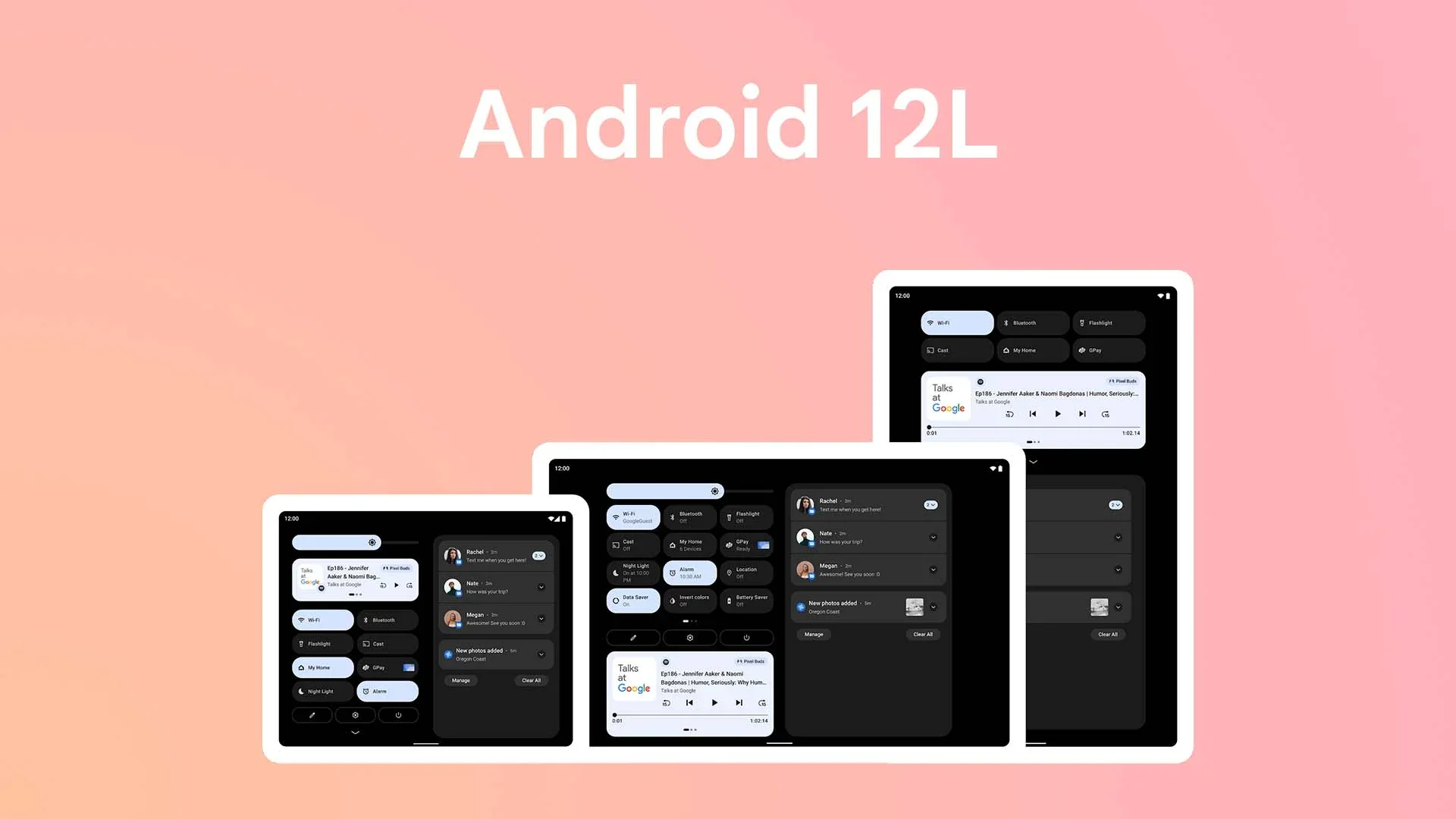 Google started tailoring Android for tablets and book-style foldables with the 12L feature drop | Image by Google - The Pixel Flip is nowhere to be found! Here&#039;s why