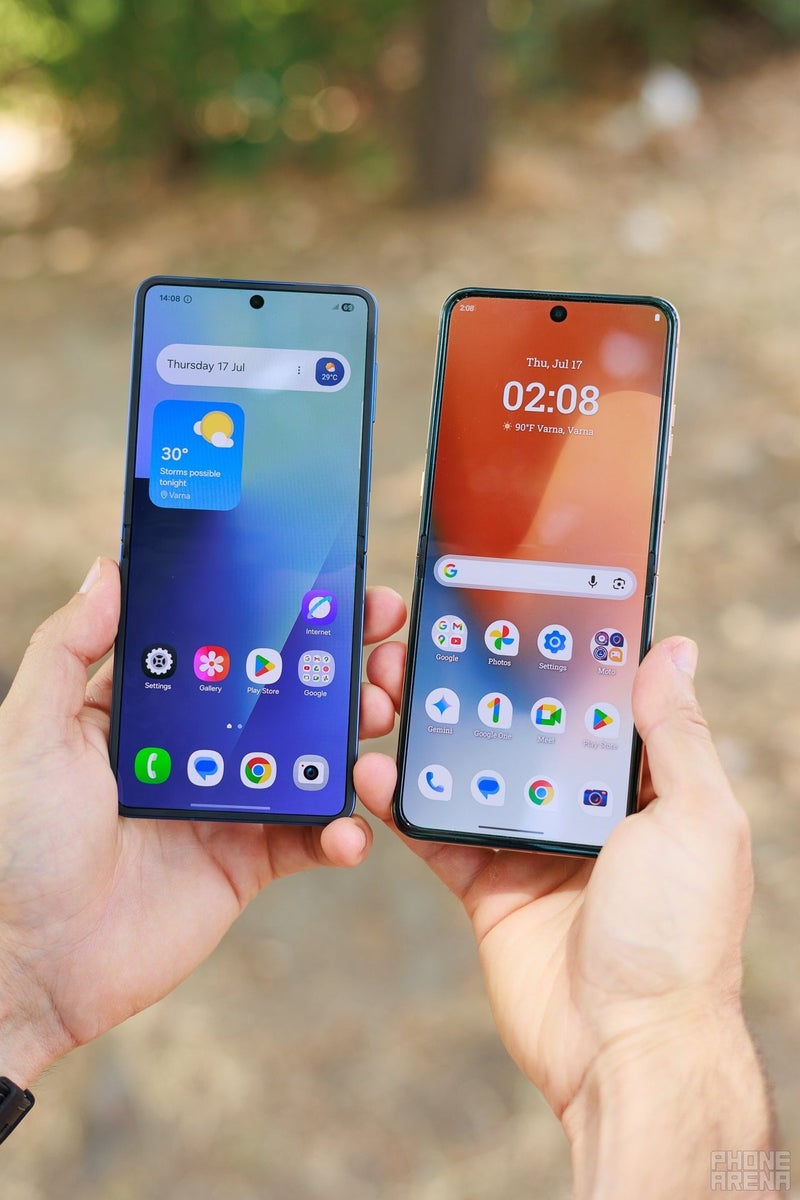 Cover screen battery life: how long can you use Galaxy Z Flip 7 and Moto Razr Ultra, external screens only?